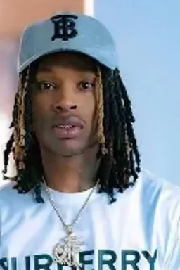 mann im bild hat ein sturmgewehr und raubt einen laden aus