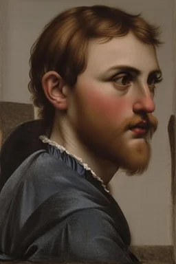 portrait by andrea del sarto