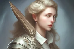 portrait of fantasy cleric efl