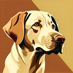 Labrador vector