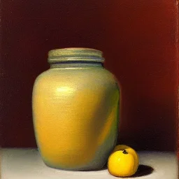 still life jar