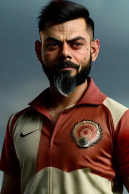 Virat Kohli, highly detailed, cinematic 16k