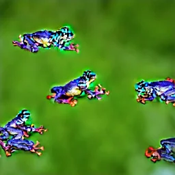 frogs falling from sky