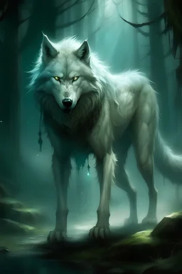 The ghost wolf
