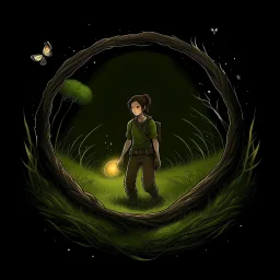 Circle The Last Of Us Fireflies logo But from the medieval era