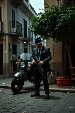 full figure hi tech colombian mafia on sicilia