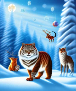 Winter animals