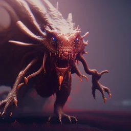 Fluid ink creature running, rapid movement, unreal engine 5, 8k resolution, photorealistic, ultra detailed