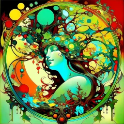 woman / Alphonse Mucha