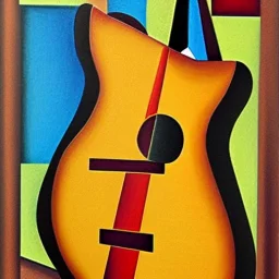 Cubism Guitar