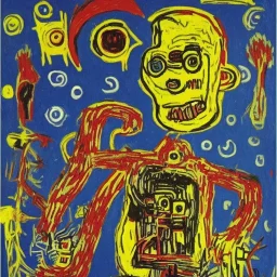 space monster picasso basquiat van gogh