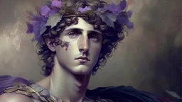 Dionysus as a pretty young man