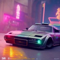 cyberpunk truck,cyberpunk 2077,center composition, ultra realistic,shiny, smooth, studio quality, octane render, Surrealism, Triadic colour scheme,glow-stick, ambient lighting,nightclub lighting, polaroid, 100mm, --ar 1:1 --v4