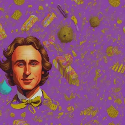 willy wonka fabric