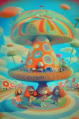 The magic roundabout on acid