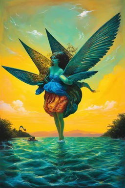 live freely without the shadow of mortality following you; lowbrow surrealism