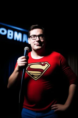 Superman standup comedy club