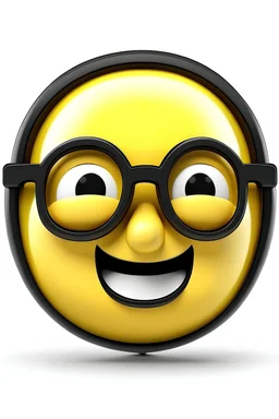 3d emoji with a bob hairstyle and glasses