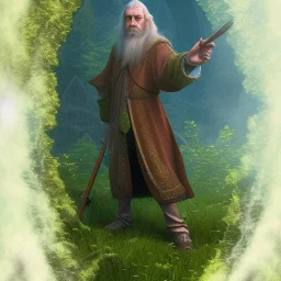 merlin the wizard in swamp