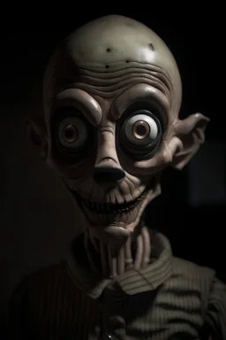 Portrait of a Scary animatronic