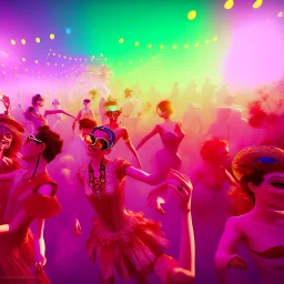 Ultra Realistic selfie, drunken sexy women, carnival scene, circus steampunk. confeti, Sunglasses, smoking, happy, festival, red fog. highly detailed, concept art, unreal engine 5, ray tracing, RTX, lumen lighting, ultra detail, volumetric lighting, 3d, finely drawn, high definition, high resolution.