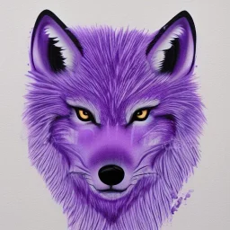 Purple wolf