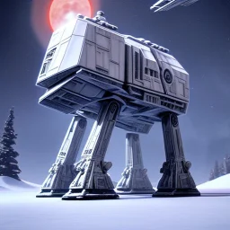 At-at, star wars, vehicule, dog