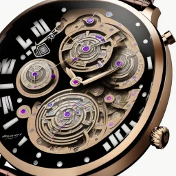 modern watch, cyberpunk, highly detailed