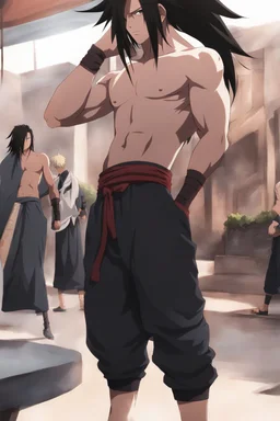 Madara but his body is really defined