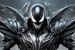 Venom Cyber Machine crow in 8k anime realistic drawing style, black wings, close picture, apocalypse, intricate details, highly detailed, high details, detailed portrait, masterpiece,ultra detailed, ultra quality