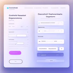 Create a user-friendly onboarding and registration interface that guides users through the process smoothly. Focus on clear and intuitive form design, ensuring that users can easily input their name, email address, and password.