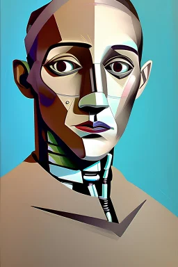 portrait robot Picasso