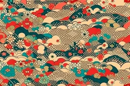 JAPANESE RETRO theme PATTERN