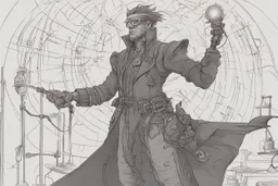 a kolbold artificer who uses Tesla coils