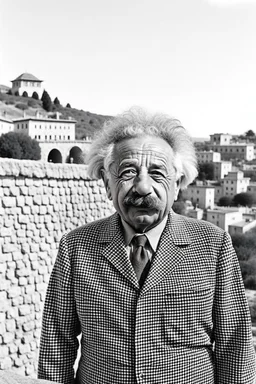 albert einstein in Jerusalem