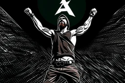 freedom fighter crypto degen anarchist rising up