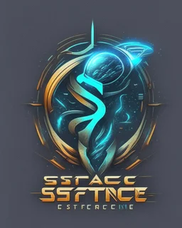 Science fiction logo design