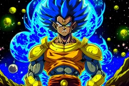 The Cosmic Afro Warrior of the dragon ball z universe