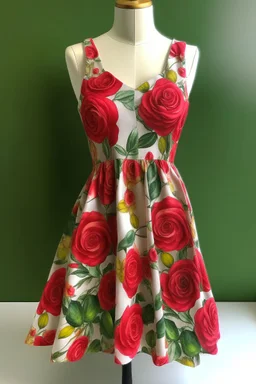 If Rose flower was dress