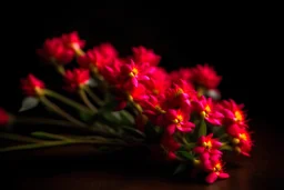 red cloves flowers