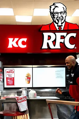kfc restaurant raided by black men