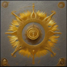 sun symbol, roman art