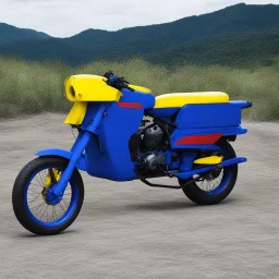 red and blue or yellow