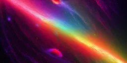 pastel rainbow galaxy dreamscape