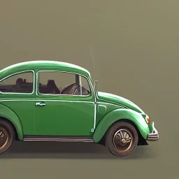 An old green VW Beetle, driving towards an Austrian castle, 8k, HD, cinematography, photorealistic, Cinematic, Color Grading, Ultra-Wide Angle, Depth of Field, hyper-detailed, beautifully color-coded, intricate details, beautifully color graded, Cinematic, Color Grading, Editorial Photography, Depth of Field, DOF, Tilt Blur, White Balance, 32k, Super-Resolution, Megapixel, ProPhoto RGB, VR, Halfrear Lighting, Backlight, Natural Lighti