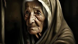 An old Arab lady hides a murder
