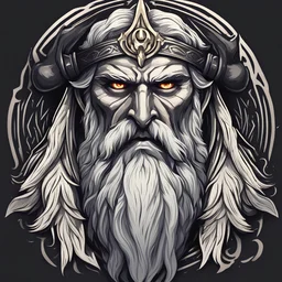 I need a logo for my discord bot, which is called Odin. The logo should be based on Norse mythology and Odin. Odin should only have one eye like he does in the stories.