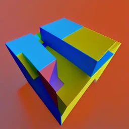 three-dimensional abstraction