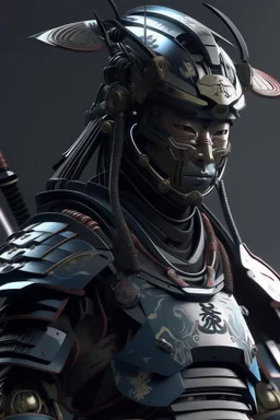 Future cyborg samurai