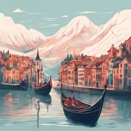 gondola illustration
